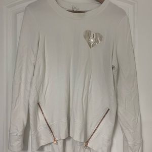 Club Pilates sweatshirt with zipper🤍🤍